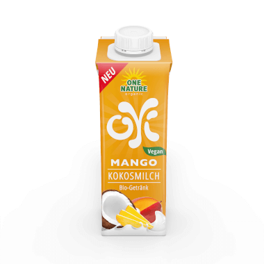 ONE NATURE organic Kokosmilch Bio-Getränk Mango