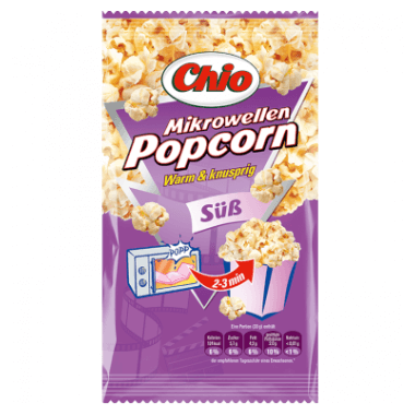 Chio Mikrowellen Popcorn Süß