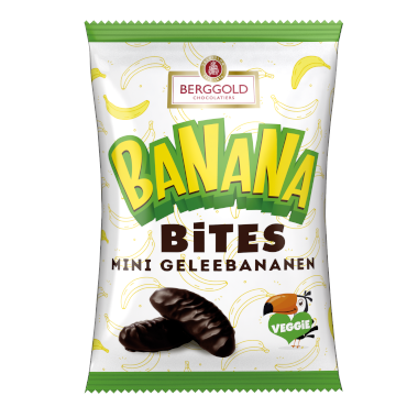 BERGGOLD Banana Bites - Mini Gelee Bananen