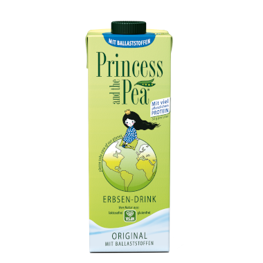 PRINCESS AND THE PEA Erbsen-Drink Original mit Ballaststoffen