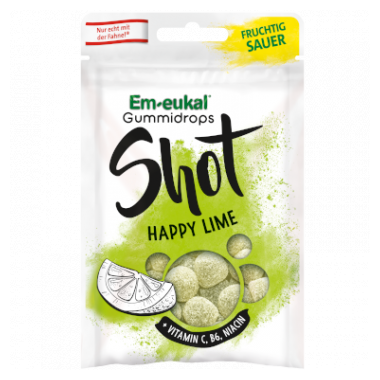Em-eukal Gummidrops Shot Happy Lime