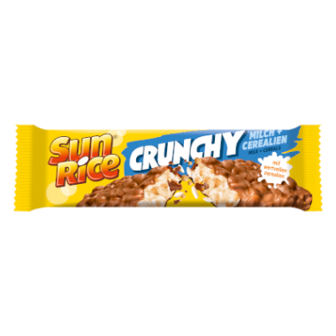 SUN RICE Crunchy Milch + Cerealien Riegel 40g