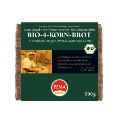 Bio 4-Korn-Brot