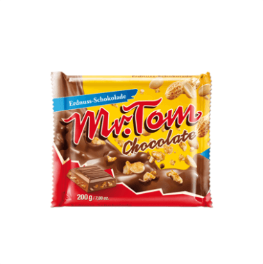 MR. TOM Chocolate Erdnussschokolade