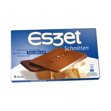 Eszet Eszet-Schnitten Vollmilch