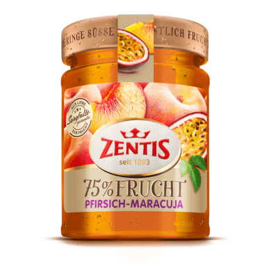 Zentis 75% Frucht Pfirsich-Maracuja