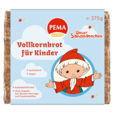 PEMA Sandmännchen Vollkornbrot f. Kinder 375g