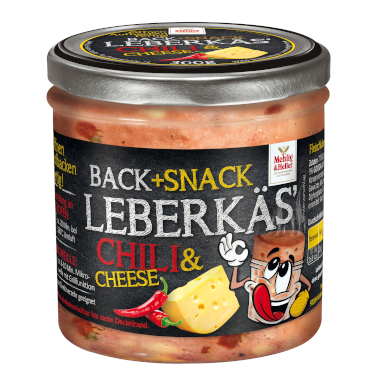 Back & Snack Leberkäs' Chili & Cheese
