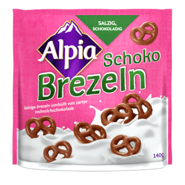 Alpia Schoko Brezeln
