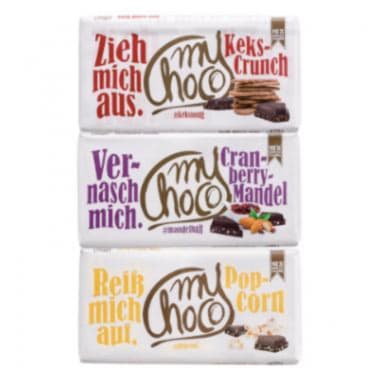 myChoco Tafelschokolade