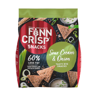 Finn Crisp Snacks Sour Cream & Onion