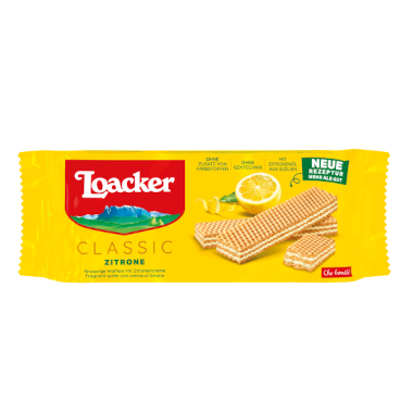 Loacker Loacker Classic Waffel Zitrone
