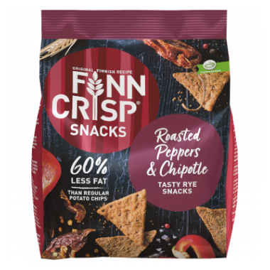 Finn Crisp Snacks Roasted Peppers& Chipotle