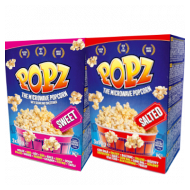 POPZ Popz Mikrowellen Popcorn
