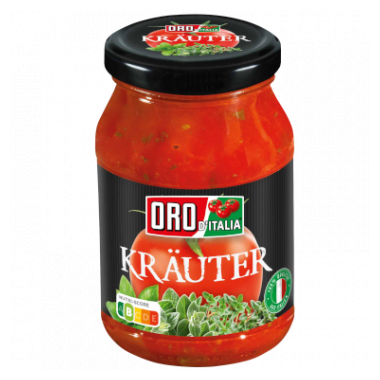 ORO d' Italia Tomatensauce mit Kräutern