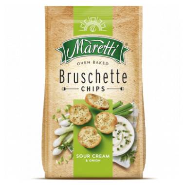 Maretti Maretti Bruschette Chips Sour Cream & Onion