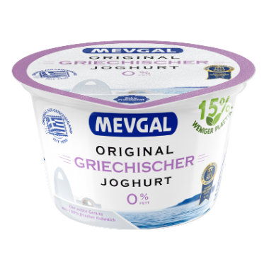 MEVGAL Original griechischer Joghurt 0%