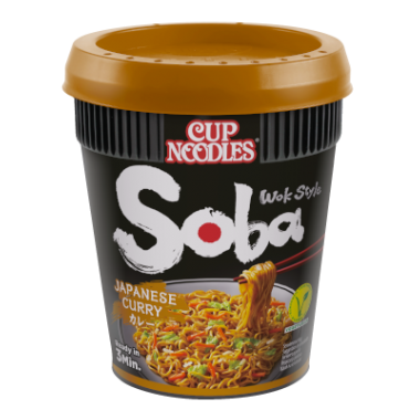 Nissin Cup Noodles Soba Japanese Curry