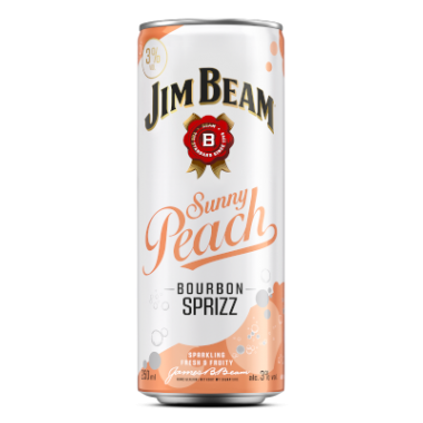 Jim Beam® Bourbon Sprizz Sunny Peach