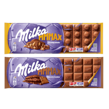 Milka MMMAX Champiolade, Milka MMMAX Choco & Cookie Fußball Sonderedition