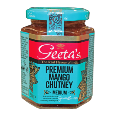 Geeta's Premium Mango Chutney (Medium)