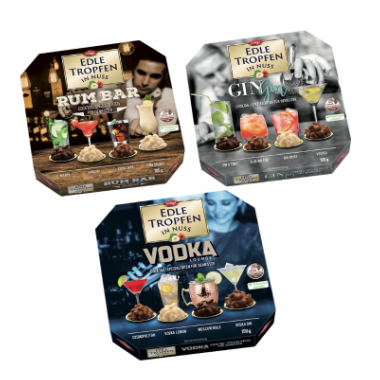 Edle Tropfen in Nuss Gin Edition, Vodka Lounge, Rum Bar