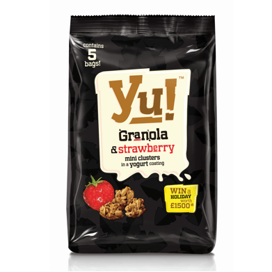 Yu! Healthy Snacks Granola & Strawberry Clusters