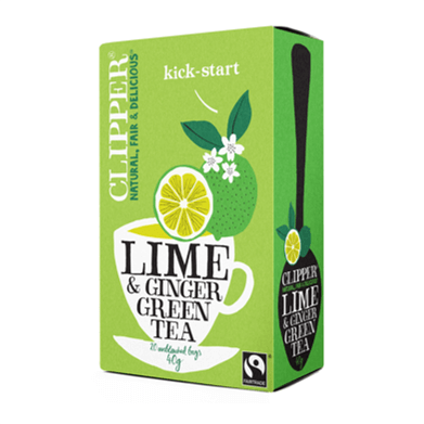 Clipper Lime & Ginger Green Tea