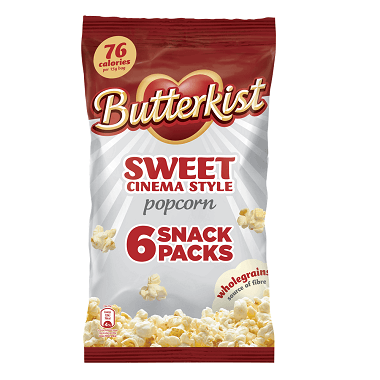 Butterkist Sweet Cinema Style Popcorn