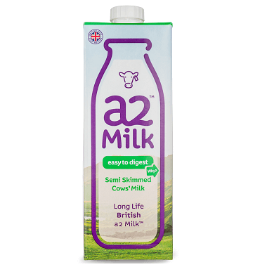 a2 Milk (TM) Long Life Semi-Skimmed Cows' Milk 1L