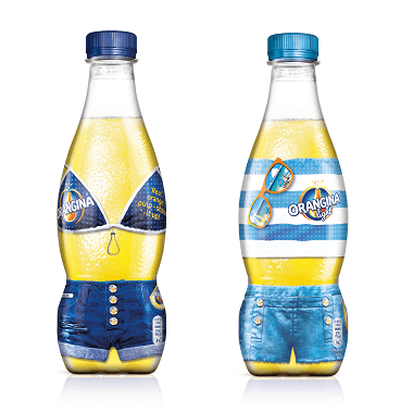 Orangina Limited Edition Summer Bottles