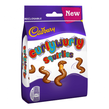 Cadbury Curlywurly Squirlies