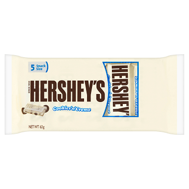 Hershey's Cookies 'n' Creme 5 Pack Snack Pack