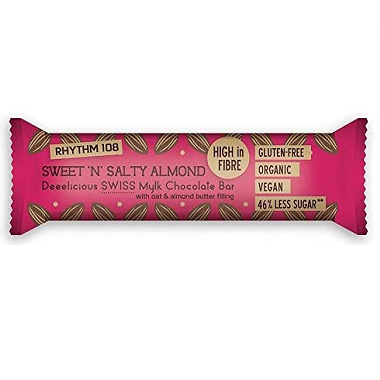 Sweet & Salty Dark Chocolate Almond Bar