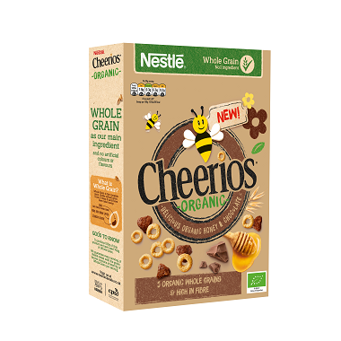 Organic Honey & Choc Cheerios 330g