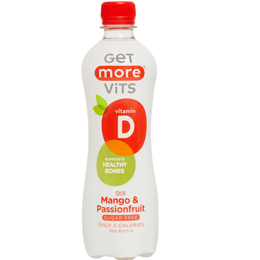 Vitamin D Still Mango & Passionfruit 0.5L