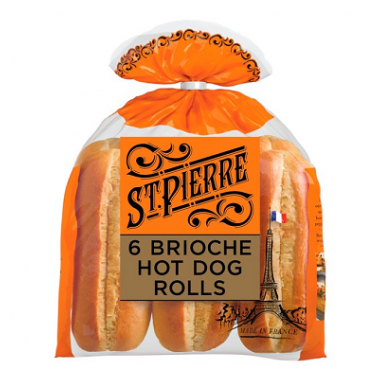 Brioche Hot Dog Rolls