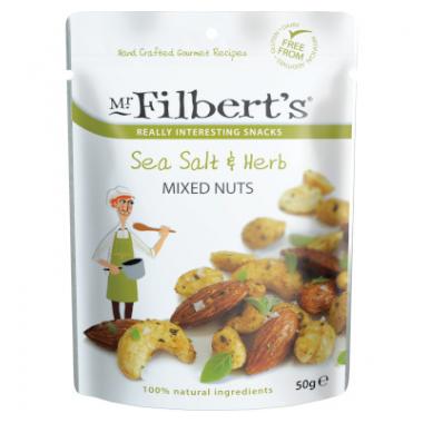 Sea Salt & Herbs Mixed Nuts 50g