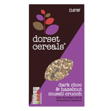 Dorset Cereals Dark Chocolate & Hazelnut Muesli Crunch