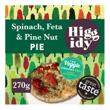 Higgidy Spinach & Pine Nut Pie