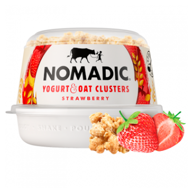 Nomadic Yogurt & Oat Clusters Strawberry