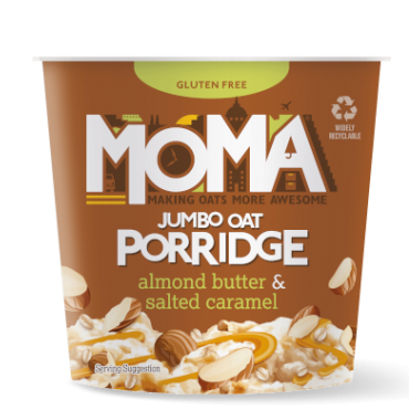MOMA Almond Butter and Salted Caramel Porridge Pot