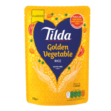 Tilda Golden Vegetable rice