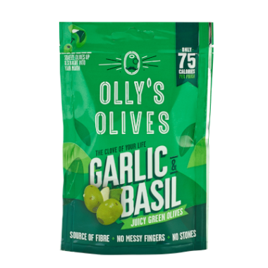 Garlic & Basil Olives