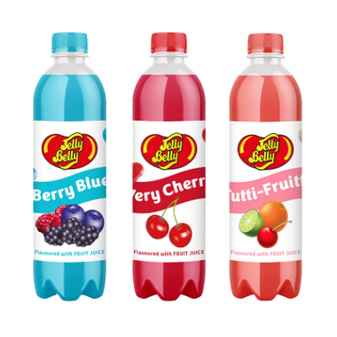 Jelly Belly Fruit Drinks 500ml
