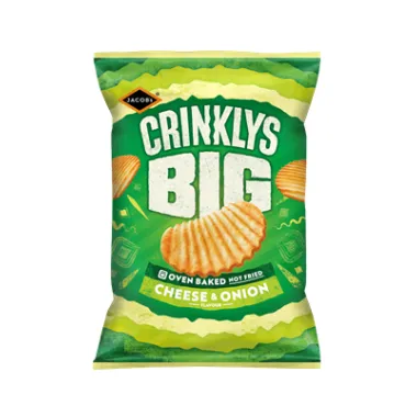 Crinklys Big Cheese & Onion