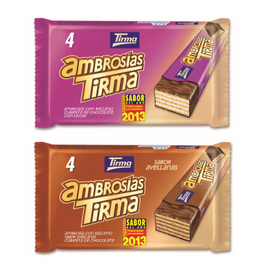 Ambrosias | Chocolate con leche & Avellanas