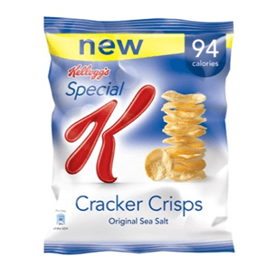 Special K Cracker Crisps Original Sea Salt 