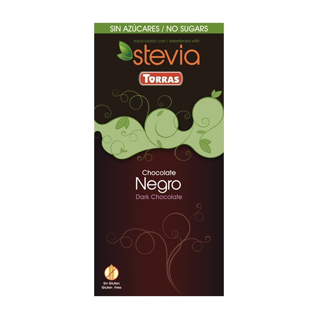 Chocolate Stevia Negro