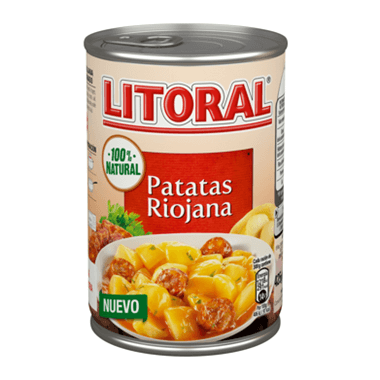 Litoral Patatas Riojana 425g